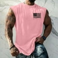 thumbnail image 2 of Yiaimeir Men's Sleeveless American Flag Graphic Tee Casual Summer Muscle Tank Tops For Gym Sports And Daily Wear,Size S-3XL, 2 of 4