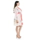 thumbnail image 2 of Vestido abstracto Roman Fashion cinto Talla Extra Durazno 38, 2 of 6