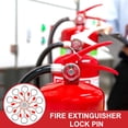 thumbnail image 2 of 10pcs Fire Extinguisher Pull Pins Fire Equipment Replacement Pin Lock Pins Fire Extinguisher Accessories, 2 of 8