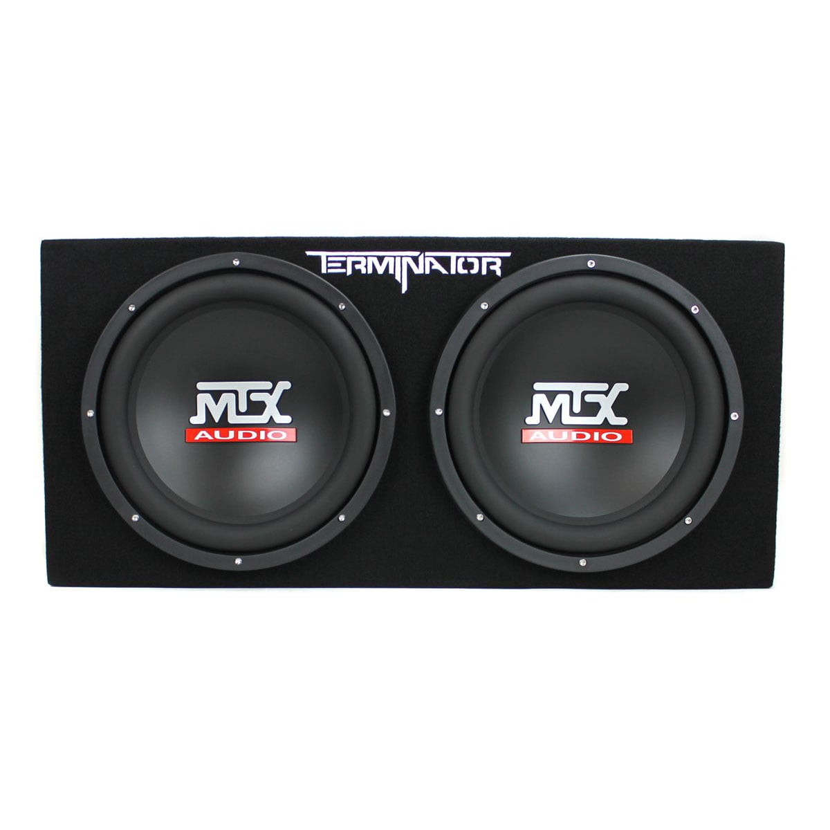 MTX TNP212DV 12in 2000W Dual Loaded Car Subwoofer Enclosure with