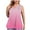 Pink, variant on Kovlvoll Plus Size Tank Tops for Women Tie-Dye V Neck Sleeveless T-Shirts Summer Casual Oversize Basic Tees Tanks