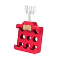 thumbnail image 2 of Adaptador de abrazadera de cola de milano para telescopio, base de montaje, fijación de abrazadera de montaje de cola de milano para Rojo, 2 of 9