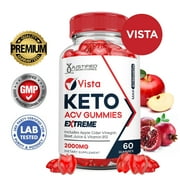 Vista Keto Extreme ACV Gummies 2000mg Dietary Supplement 60 Gummys