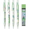 thumbnail image 1 of HUGFEGWE 4 Pcs Cute Mechanical Pencils with Eraser 0.5mm Cartoon Dinosaur Mechanical Pencil School Pencil for Kids Boy Girl Women (4pcs Dinosaur + Refill) AZ824-24849, 1 of 7