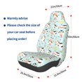 thumbnail image 2 of Lsque Cute Cows Pattern Car Seat Covers for Front Seats , Waterproof Seat Covers for Cars, Sporty Front Seat Covers,Car Seat Cover Protector Front Seats, 2 of 5