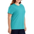 thumbnail image 2 of Hanes Women's Nano-T Short Perfect Sleeve T-Shirt, 2 of 3