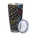 thumbnail image 2 of Rateoe Building hand tools Printed Car Guy Gifts for Men Women Tumbler - 20oz/590ml Double Wall Vacuum Insulated Stainless Steel Travel Tumbler Cups with Lid & Straw-Without Straw, 2 of 8