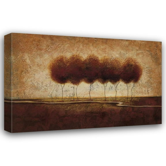 Susan Osborne 24x17 Gallery Wrapped Canvas Wall Art Titled - Abstract Landscape IV