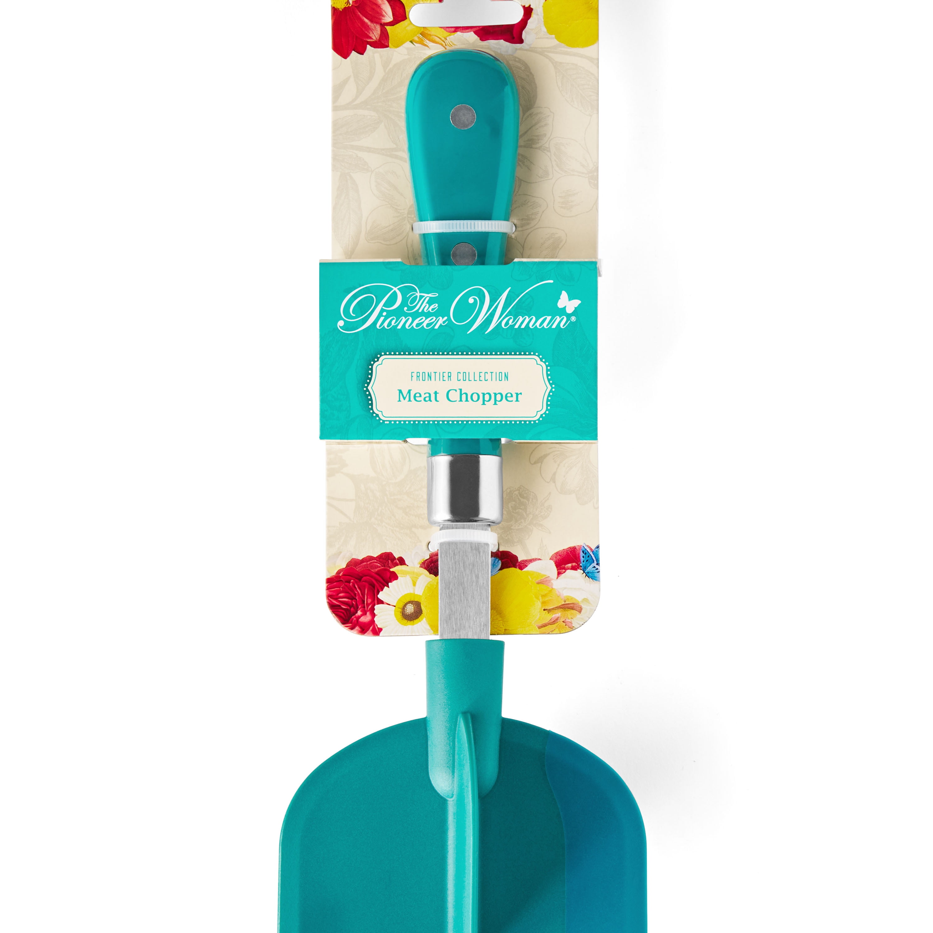 The Pioneer Woman 12-inch Meat Chopper, Teal