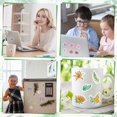 thumbnail image 3 of 360 Pieces Flower Stickers Colorful Assorted Floral Sticker 8 Kinds Plant Floral Decal Stickers Decorative Flower Series Stickers Waterproof Flower Paper Stickers for DIY Art Craft Scrapbooks Journals, 3 of 7
