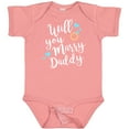 thumbnail image 3 of Inktastic Will You Marry Daddy-ring White Boys or Girls Baby Bodysuit, 3 of 5