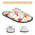 thumbnail image 3 of Balery Flower Chicken Pantuflas de Casa de Felpa Silenciosas con Diseño Estampado, Zapatillas Cómodas Antideslizantes de Algodón para Interior-Large, 3 of 8