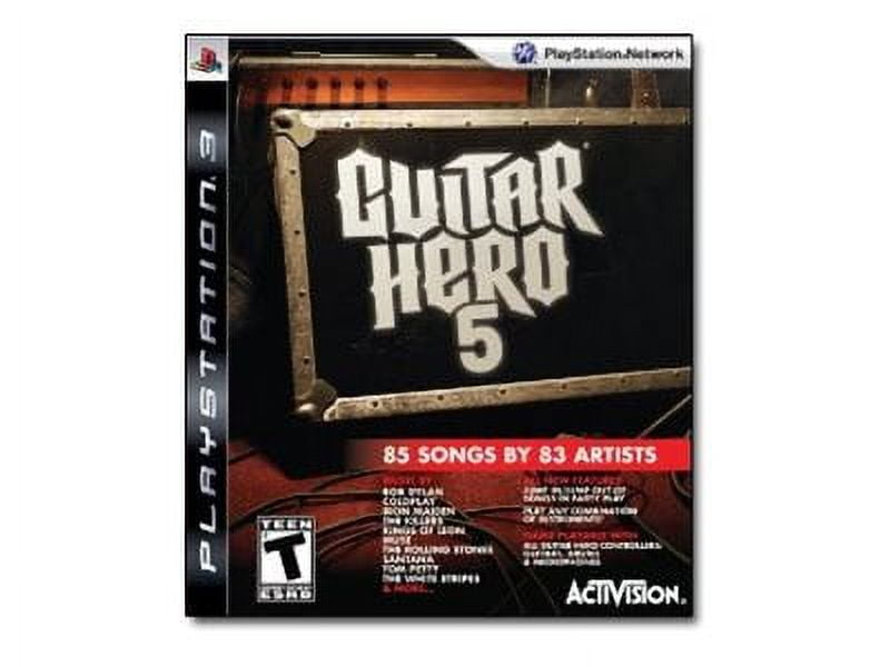 Guitar hero 5 playstation 3 discount