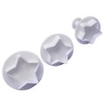 thumbnail image 3 of 3PCS/Set Multi Pattern Cutting Die Cutters Cake Making craft mold DIY cake Baking Mould Fondant Mold Fondant Craft DIY Store Kitchen Tool, 3 of 9