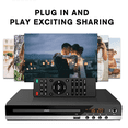 thumbnail image 4 of Home DVD Player 1080P DVD Video Player EVD Student CD Player VCD Eye Protection DVD Player Box-US Plug, 4 of 5