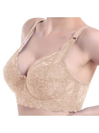Sports Bras For Women High Support Large Bust 2 Pieces Lace Bra