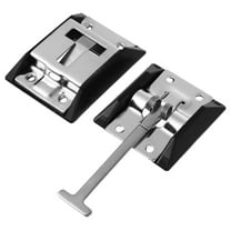 Beaupretty Trailer Door Latch Holder Metal for Van Entry Door Secure Locking