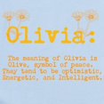 thumbnail image 2 of CafePress - The Meaning Of Olivia Body Suit - Long Sleeve Cotton Baby Bodysuit, 2 of 4