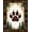Brown Green Beige, Pattern 1, variant on ODIKA 8'x10' Washable Area Rug Cabin Bear Paw Print Rustic With Centered Woodland Wildlife Emblem for King Size Bedroom Under Bed, Master Suite, Non-Shedding, Easy Care