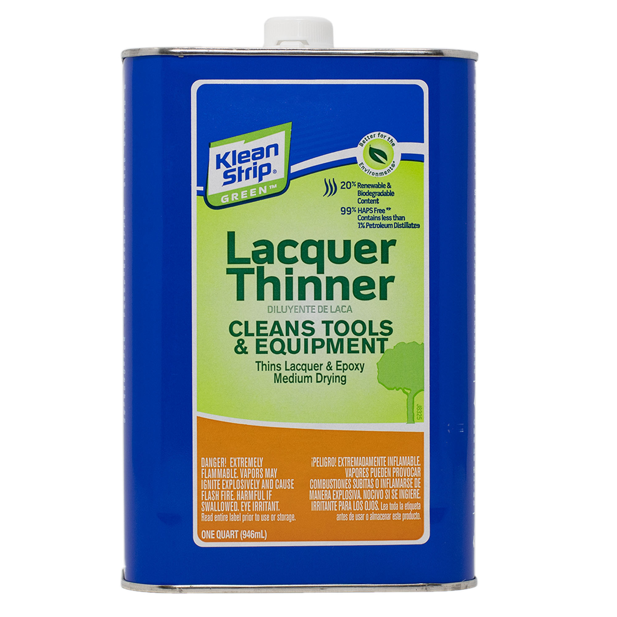Klean Strip Green Lacquer Thinner, 1qt