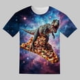 thumbnail image 2 of WAYUTE Boys Tshirts Short Sleeve Crewneck Funny Dinosaur Printed Soft Cute T Shirt for Toddler Kids Trendy Outdoor Casual Summer, 2 of 4