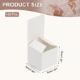 thumbnail image 2 of Uxcell Gift Boxes with Lids, 25Pcs 2x2x2 inch Paper Boxes Kraft White, 2 of 7