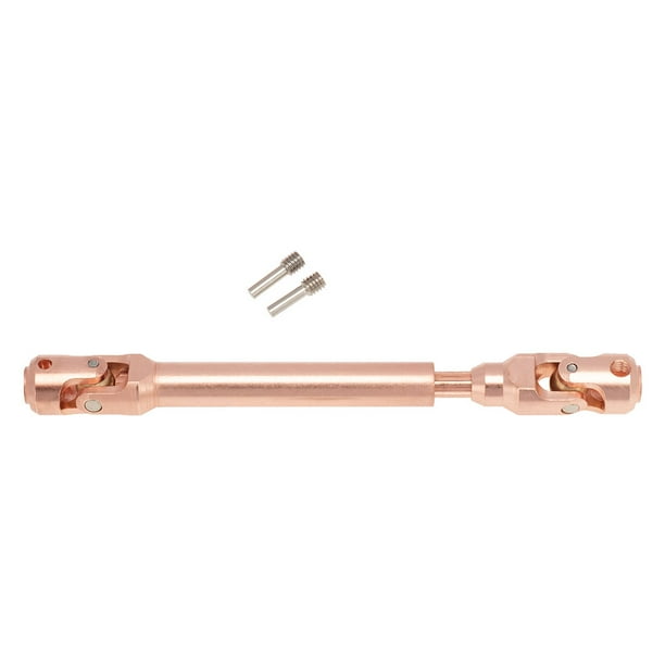 Eje de transmisión de oro rosa 1/10, repuesto para camión, coche, modelo de vehículo El 112-163MM