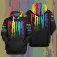 thumbnail image 3 of Nueva sudadera con capucha LGBT Rainbow para hombre, sudaderas con estampado 3D, sudaderas populares y geniales, ropa de calle de manga larga, ropa con capucha para mujer gay a la moda, 3 of 5