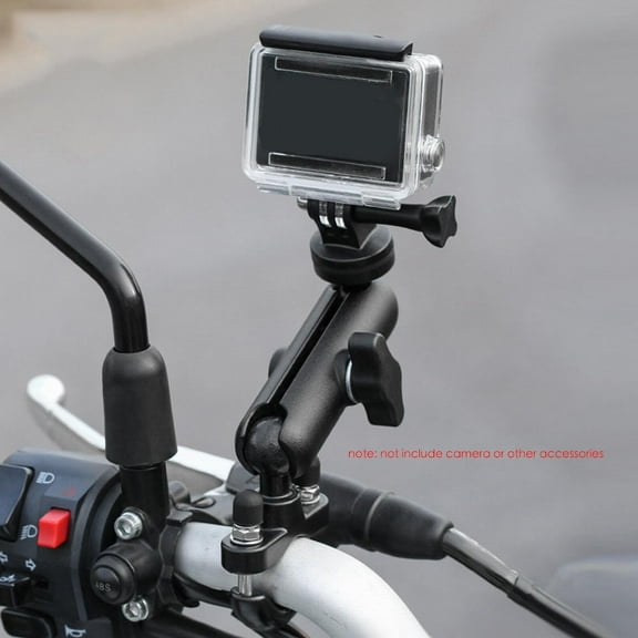 Motorcycle Handlebar Bracket Action Camera Mount Holder For Gopro Hero 15 14 13 12 11 10 9 8 For Osmo Pocket 3 For Osmo 360 For Osmo Action 5 Pro 4 3 2 For Insta360
