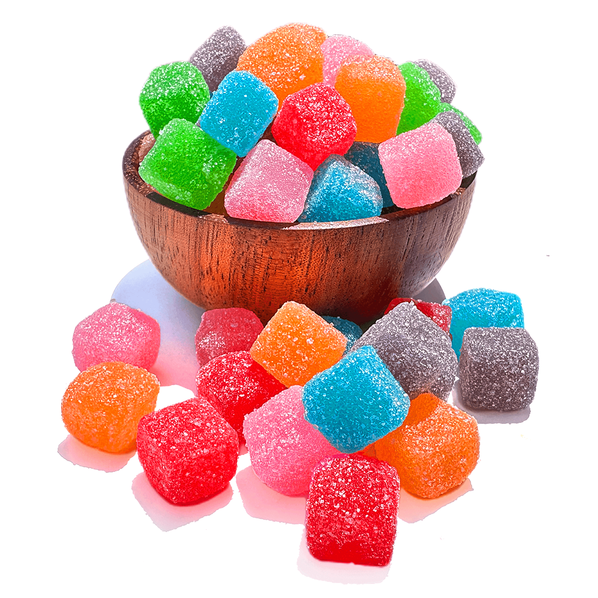 NY SPICE SHOP Sour Chewy Gummy Cubes - 1 Pound