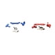 thumbnail image 2 of Tholdsy Piezas de mejora de coche de control remoto de grupo de dirección, accesorios de coches de Control remoto reutilizables de alta resistencia, Kits de construcción modelo Rojo Tholdsy FN011860-01, 2 of 6