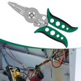 thumbnail image 1 of Pelacables, , herramienta ergonómica manual para cableado, agarre cómodo, herramienta profesional para electricistas, pelacables, crimpadora, 1 of 8