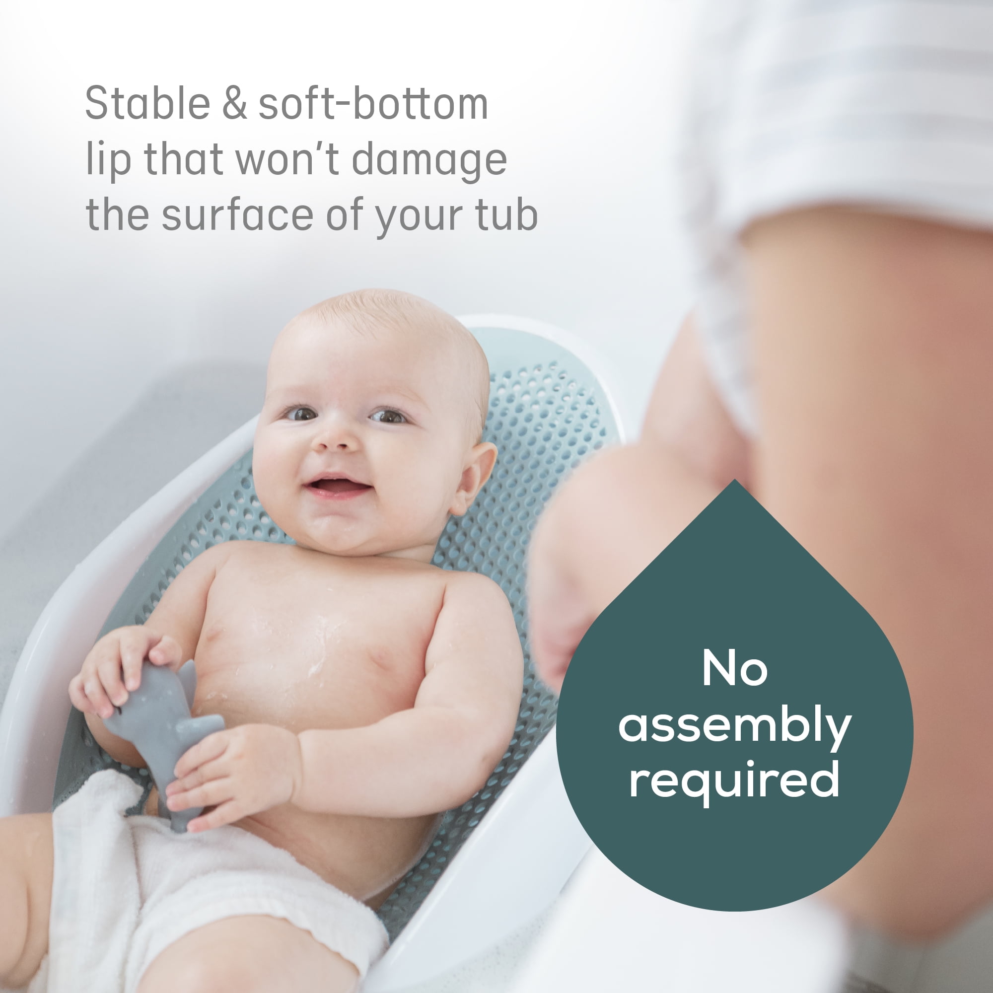 Angelcare® Soft Touch Baby Bath Support - Aqua