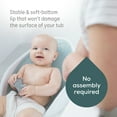 thumbnail image 3 of Angelcare® Soft Touch Baby Bath Support - Aqua, Baby Bath Support for newborn babies up to 6 months of age, 3 of 9