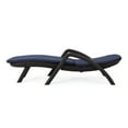thumbnail image 2 of JERFIT Patio Chaise Lounge Chair with Cushion, All-Weather Wicker Textured Polypropylene Outdoor Sun Lounger for Poolside, Dark Brown, 2 of 10