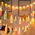 thumbnail image 2 of Cross-border new LED crack wine bottle lamp festival room dormitory indoor and outdoor decorative atmosphere lamp, 2 of 5