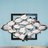 G DeBrekht 98537SX-24 Aquatic Fish Wooden Decorative Wall Art, Multicolor