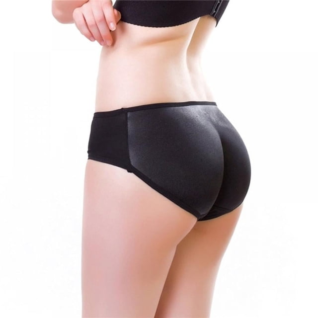 Bragas realzadoras de glúteos para mujer, ropa interior acolchada para caderas, bragas levantadoras de glúteos, bragas sin costuras con relleno falso, ropa moldeadora