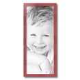 thumbnail image 2 of ArtToFrames 10" x 24" Pink Picture Frame, 10x24 inch Pink Wood Poster Frame (WOM-4431),  Pack, 2 of 8