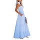 thumbnail image 4 of Txlixc Mujeres Verano Maxi Vestido Adultos Sexy Sin Mangas Tie-up Spaghetti Straps Rayas Vestido de Una Pieza Vacaciones Txlixc  Estilo de ocio, 4 of 9