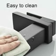 thumbnail image 3 of Grifo de lavabo contemporáneo, grifo de lavabo cuadrado de acero inoxidable SUS304 para encimera, mezclador de lavado a mano ajustable con agua fría y caliente, antioxidante, sin plomo, diseño de, 3 of 5