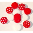 thumbnail image 2 of Roman Confetti Glass Decorating Pebbles - Red and White - Pack of 72, 2 of 2