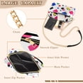 thumbnail image 3 of FORMRS Women Crossbody Purse with Chain Strap Vegan Leather Shoulder Handbag, Cartoon Graphic, 3 of 7