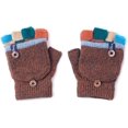 thumbnail image 1 of Niños Guantes de invierno Niños Guantes de guantes cálidos Mittens tejidos esquí esquí Gafas de esquí, 1 of 3