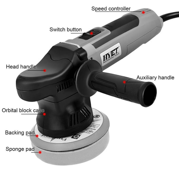 5 Variable Speed Dual Action Polisher Random Orbital Polisher