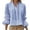Blue, variant on Womens Tops Casual, Summer Casual Loose Fit Pleated Solid Blouse Top for Women Wear Yellow S