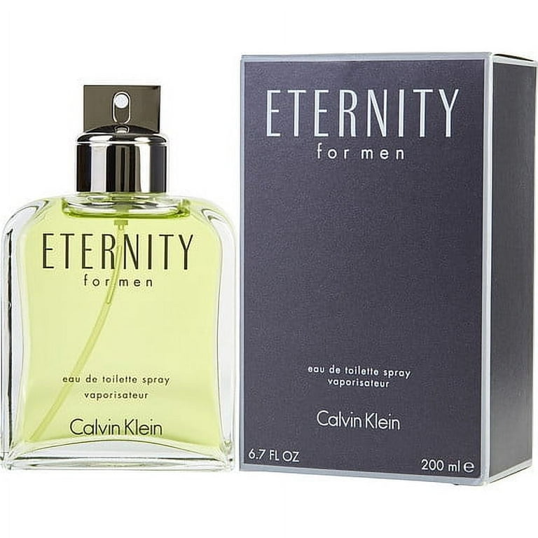 Calvin Klein Eternity Eau De Toilette Spray, Cologne for Men, 6.7 oz