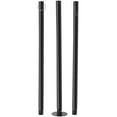BENTISM String Light Poles, 4 Pack 10.6ft, Outdoor Powder Coated Steel