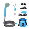 thumbnail image 1 of Douche Portable avec Batterie Intégrée 2200Ah Douche Portable Rechargeable pour Camping Voyage Douche, 1 of 5