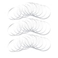 thumbnail image 1 of Shisuyan Pare-Chocs en Verre Rond Transparent 30 Pcs 0.8X0.8X0.1In, 1 of 9